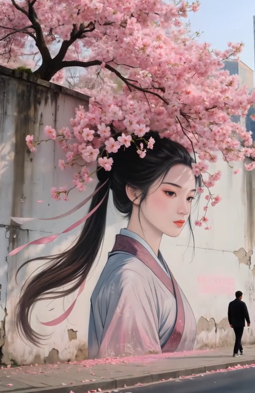 10分钟上手，用KIMI+即梦教你制作超火墙绘壁画视频（附详细操作步骤）